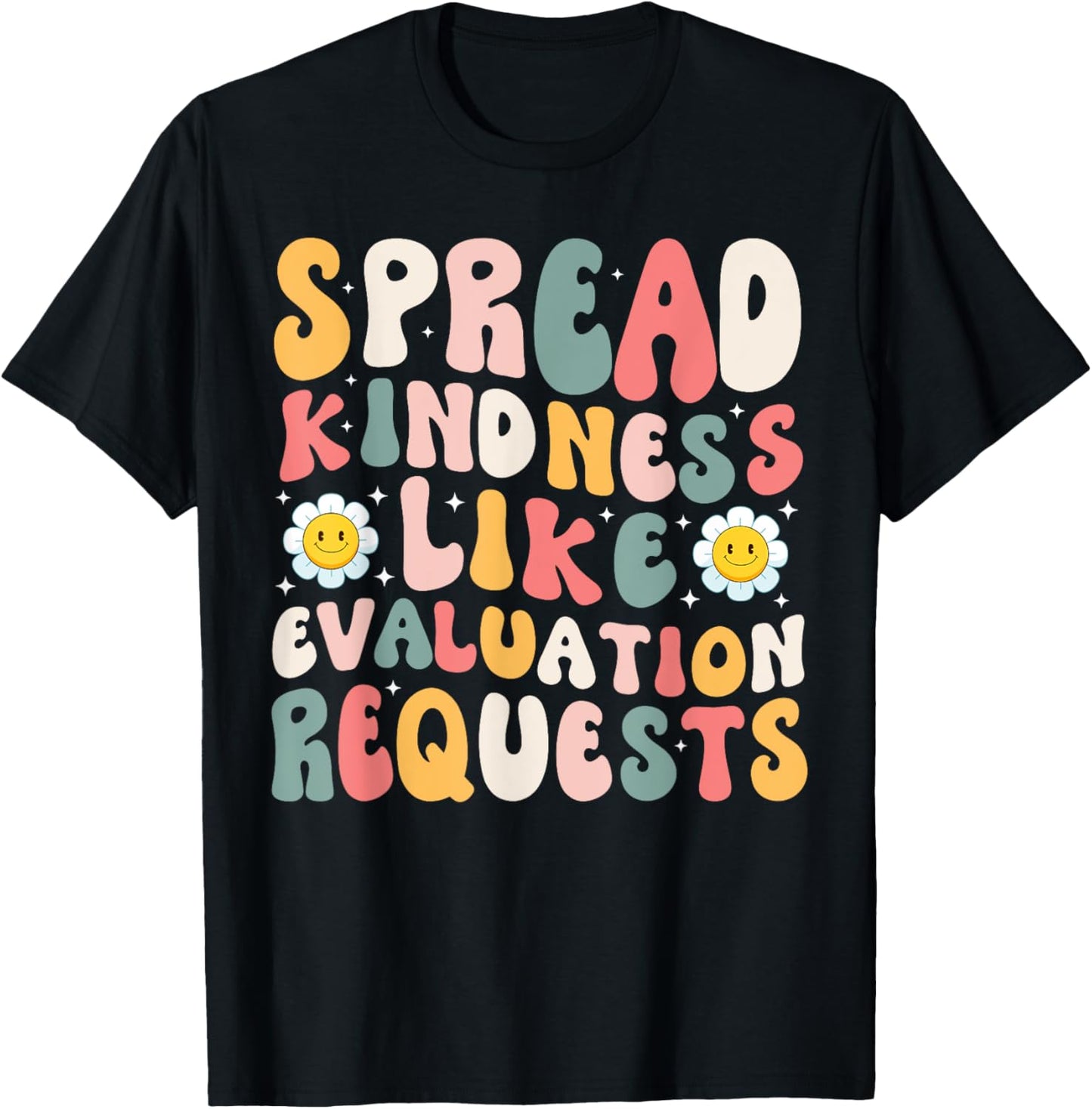 Spread Kindness School Psychologist teachers Psych T-Shirt - T-Shirt | Black