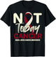 Not Today Head & Neck Cancer Awareness Support Fighter Shirt T-Shirt - T-Shirt | Black