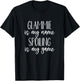 Funny Glammie Spoiling is My Game T-Shirt - T-Shirt | Black
