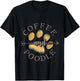 Coffee And Poodle T-Shirt - T-Shirt | Black