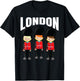 Cute Souvenir London Queens Buckingham Palace Guards Memento T-Shirt - T-Shirt | Black