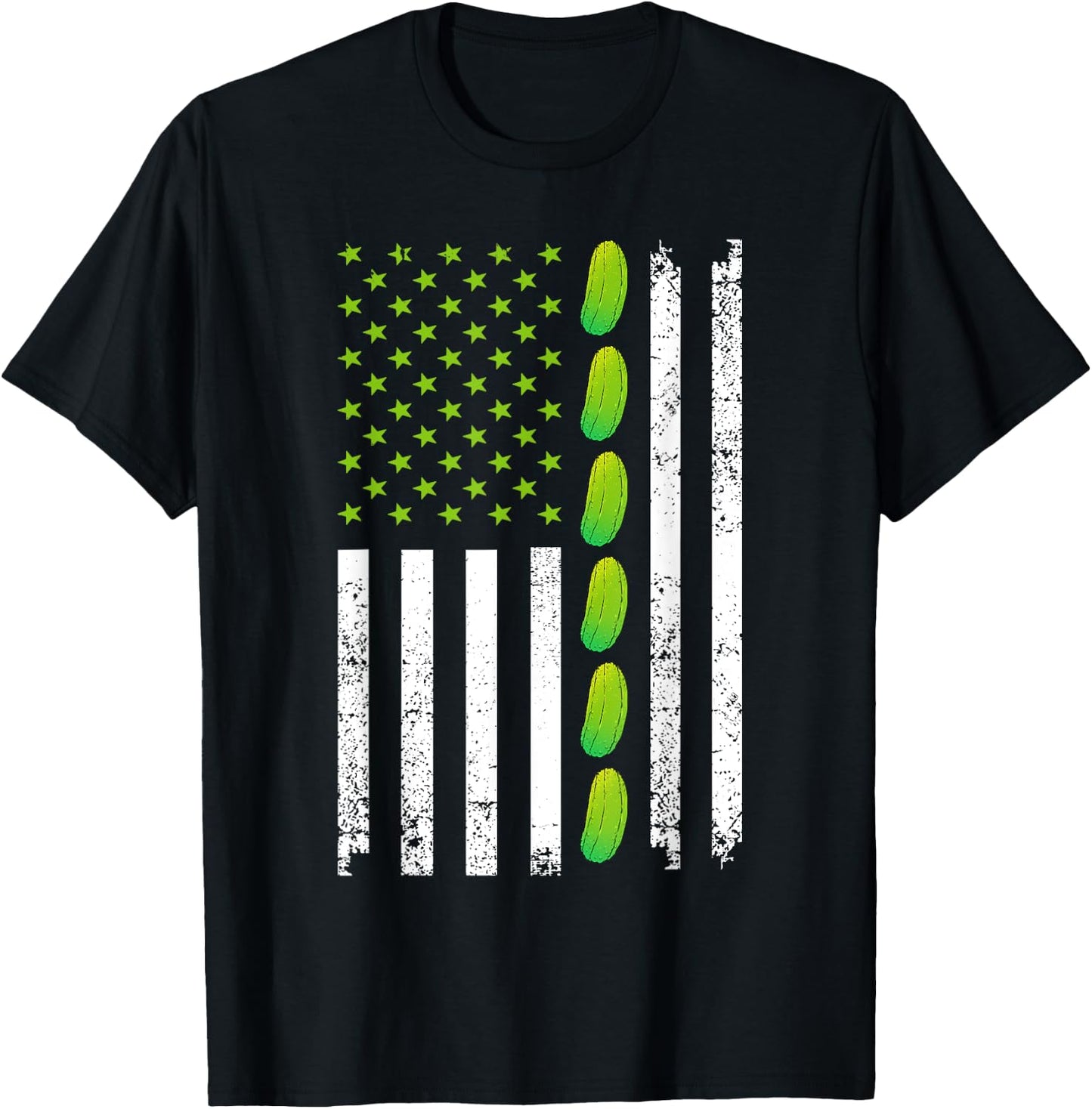 Cool Pickle Art Women Kids Gag Dill Pickle Costume T-Shirt - T-Shirt | Black