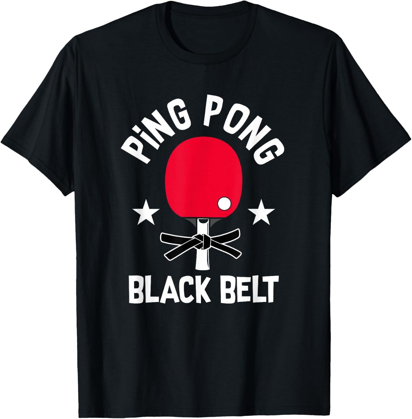 Ping Pong Table Tennis Player T-Shirt - T-Shirt | Black