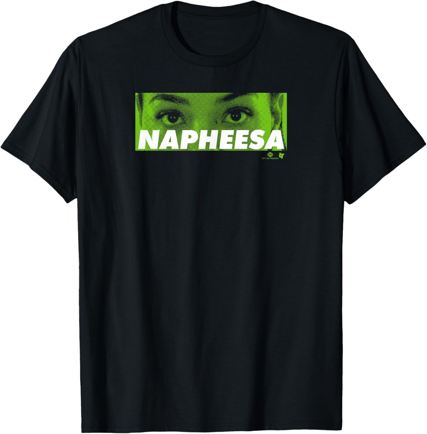 Napheesa Collier - Napheesa Eyes - Minnesota Basketball T-Shirt - T-Shirt | Black