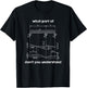 Funny Civil Engineering Continuous Beam T-Shirt - T-Shirt | Black
