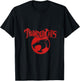 Thundercats Red Vintage Classic Logo V-Neck T-Shirt - T-Shirt | Black