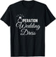 Wedding Dress Shopping Shirt Operation Wedding Dress T-Shirt - T-Shirt | Black