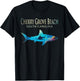 Cherry Grove Beach Sshirt Retro Cherry Grove Beach SC Shark T-Shirt - T-Shirt | Black