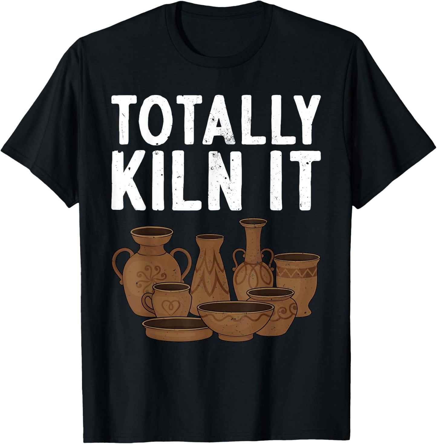 Funny Pottery Art Men Pottery Maker Pottery Artist T-Shirt - T-Shirt | Black