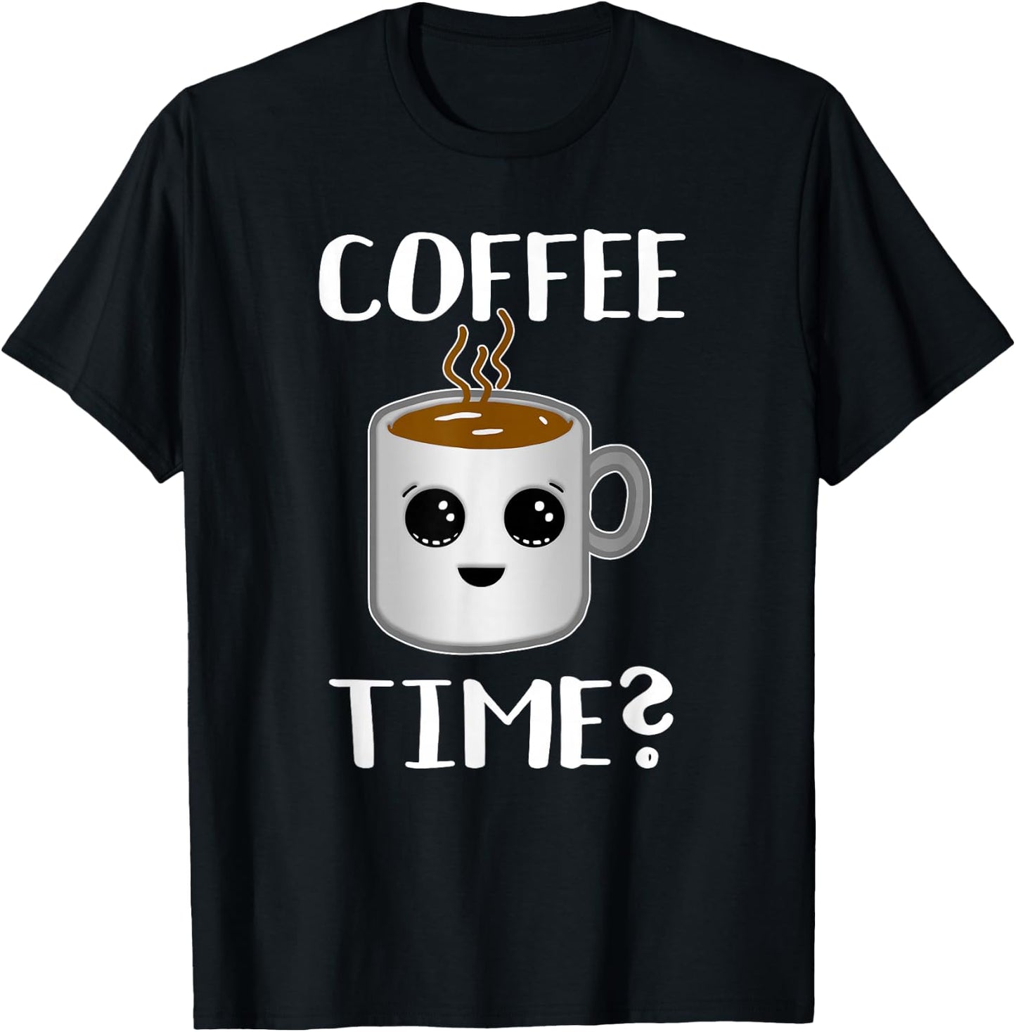 Nice Coffee Time Joke - Great Brewmaster / Cafe Barista T-Shirt - T-Shirt | Black