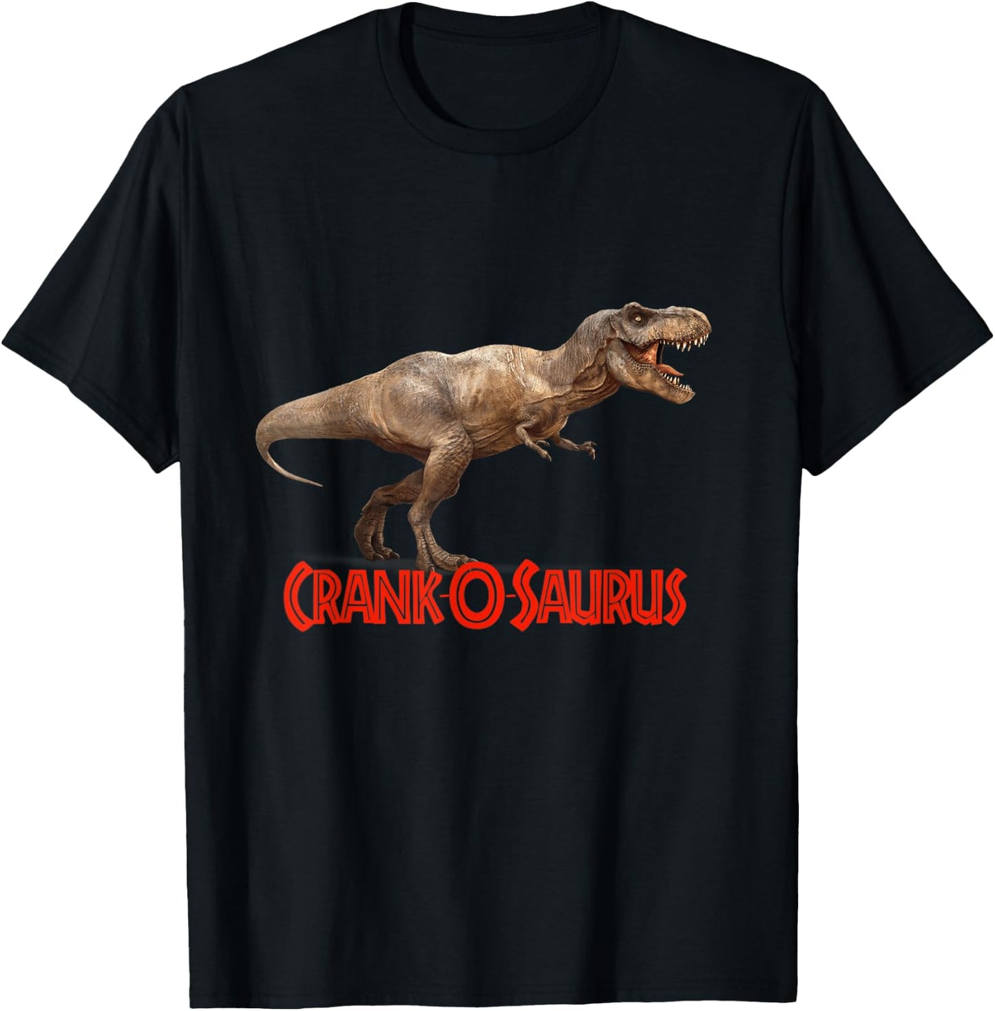 Crank O Saurus T-Shirt - T-Shirt | Black