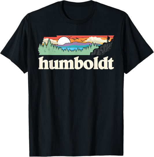 Humboldt Tennessee Outdoors Retro Nature Graphic T-Shirt - T-Shirt | Black