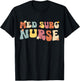Med Surg Nurse Retro Vintage Medical Surgical Nursing T-Shirt - T-Shirt | Black