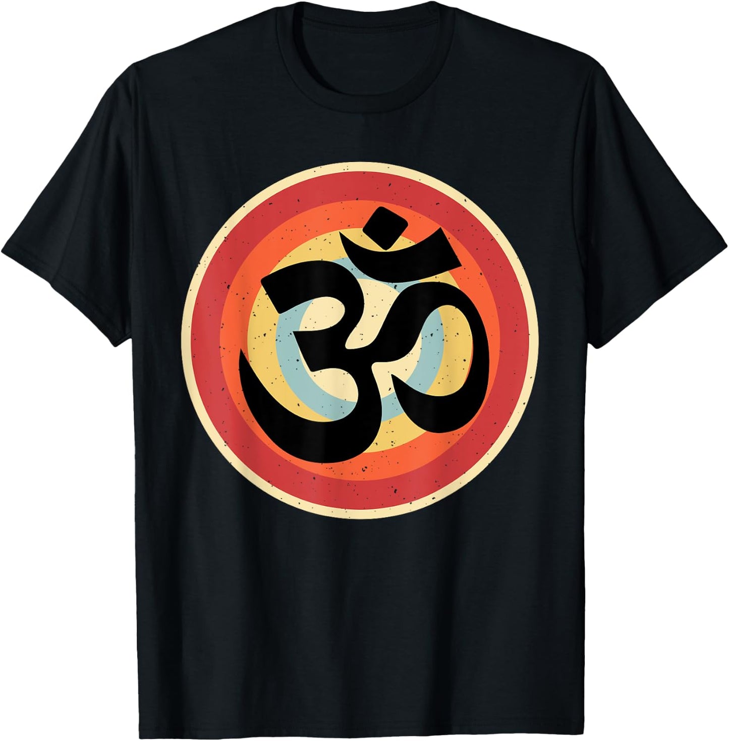 Om Symbol Namaste Aum Ohm Hindu Zen Tantra Yoga Day T-Shirt - T-Shirt | Black