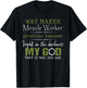 Way Maker Miracle Worker Promise Keeper T-Shirt - T-Shirt | Black