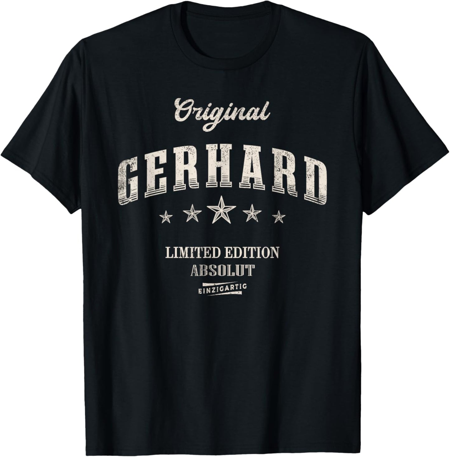 Original Gerhard T-Shirt - T-Shirt | Black