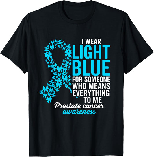 Prostate Cancer Support Squad Family Prostate Cancer T-Shirt - T-Shirt | Black