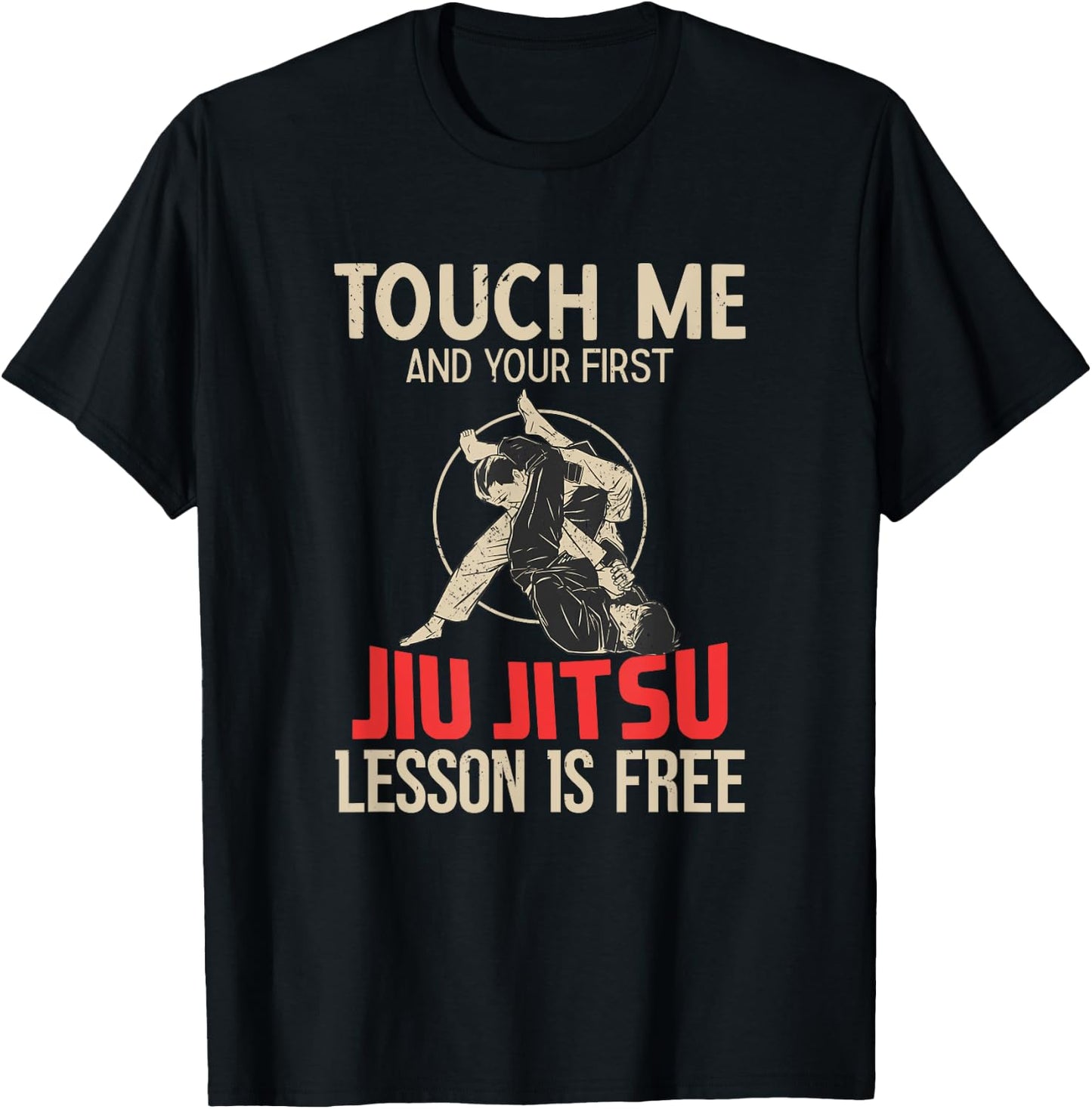 Jiu-Jitsu Martial Arts Clothes Jiu-Jitsu Sayings - -Adults, Black, Small, Short Sleeve T-Shirt - T-Shirt | Black