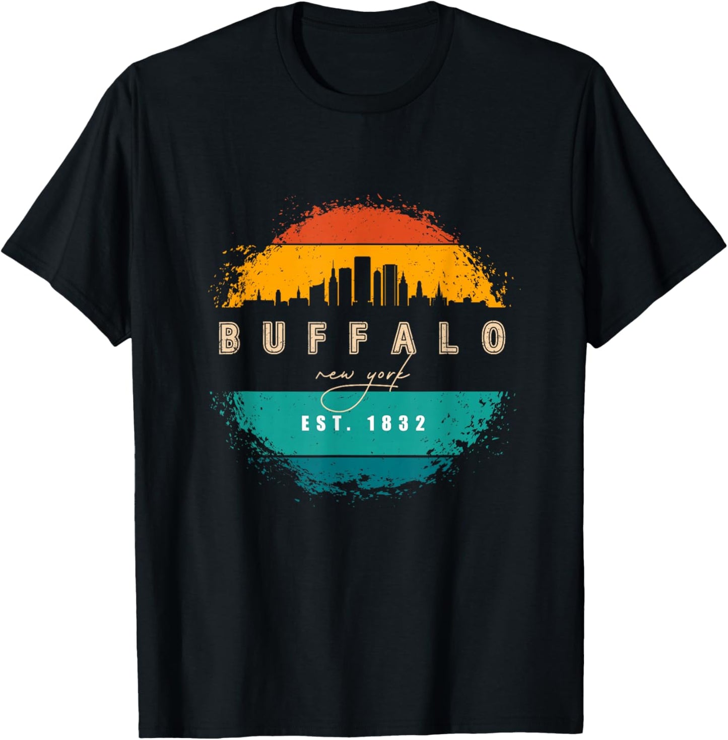 City of Buffalo New York T-Shirt - T-Shirt | Black