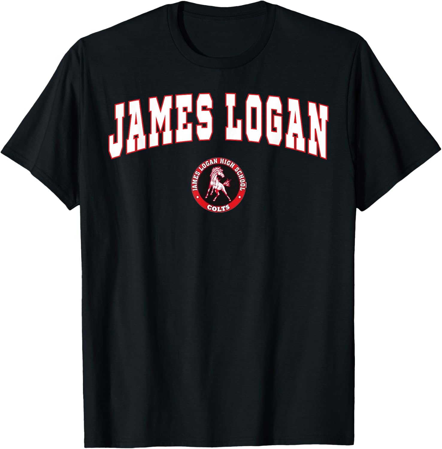 James Logan High School Colts C2 T-Shirt - T-Shirt | Black
