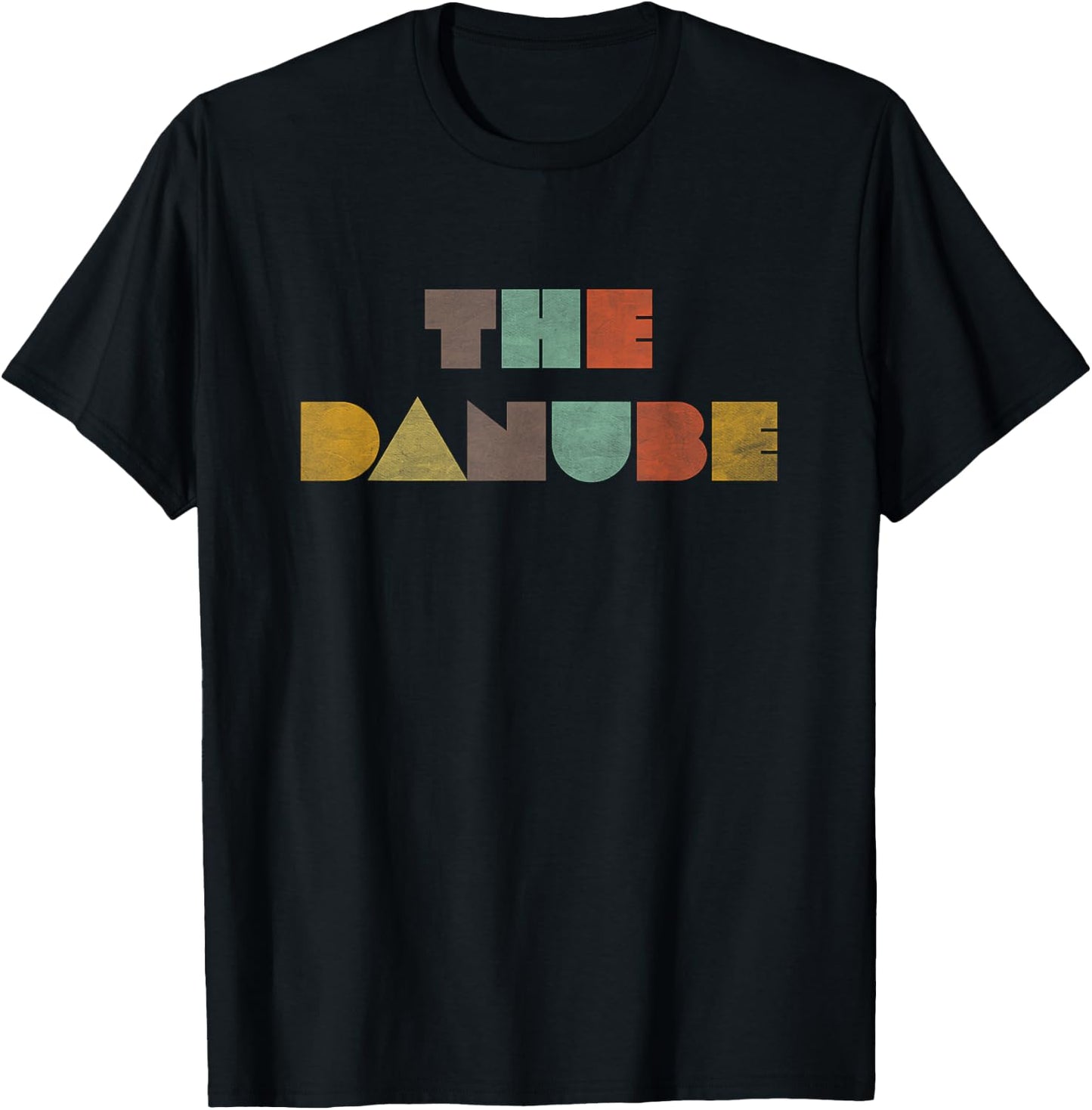The Danube Vintage T-Shirt - T-Shirt | Black