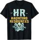 Halloween HR Human Resources Management Officer Funny T-Shirt - T-Shirt | Black