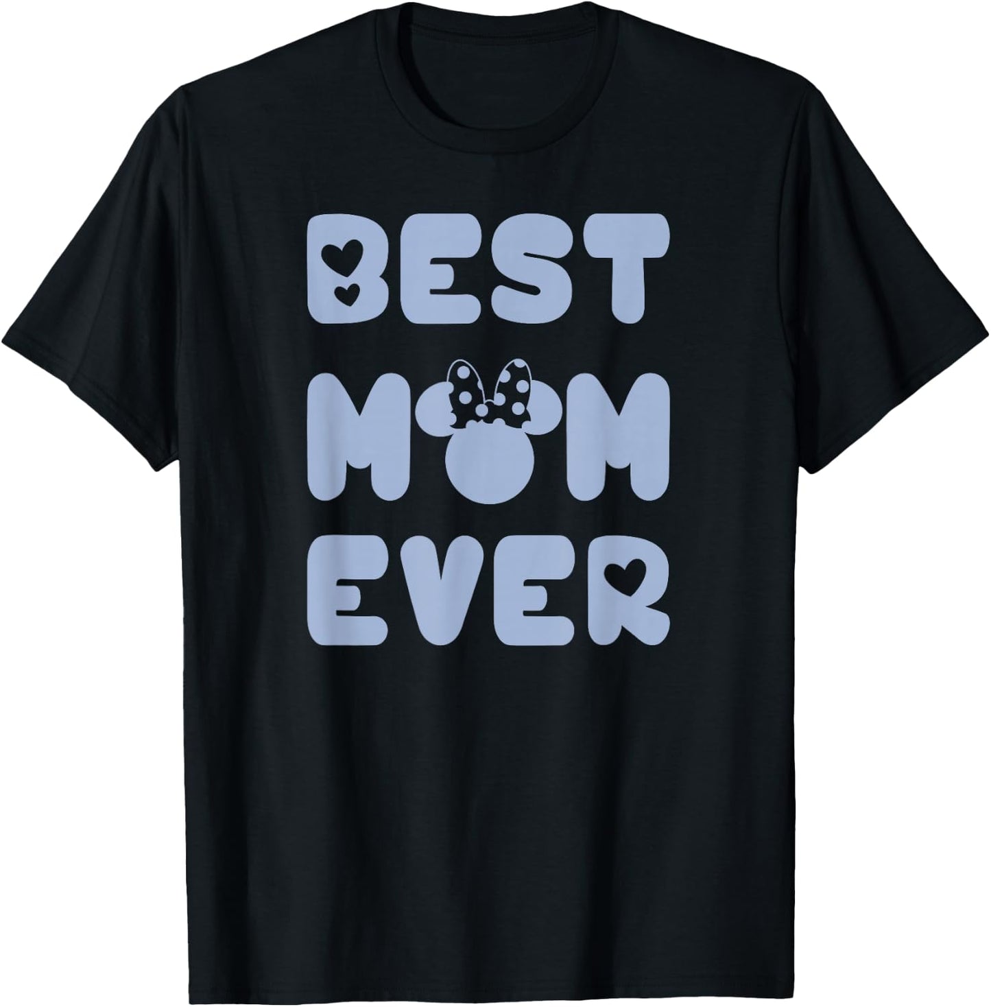 Minnie Mouse Best Mom Ever T-Shirt - T-Shirt | Black