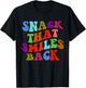 Snack That Smiles Back T-Shirt - T-Shirt | Black