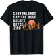 Vintage Utah Souvenir Big 5 Utah Mighty Five National Park T-Shirt - T-Shirt | Black