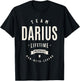 Team Darius Lifetime Member Funny Name Darius T-Shirt - T-Shirt | Black