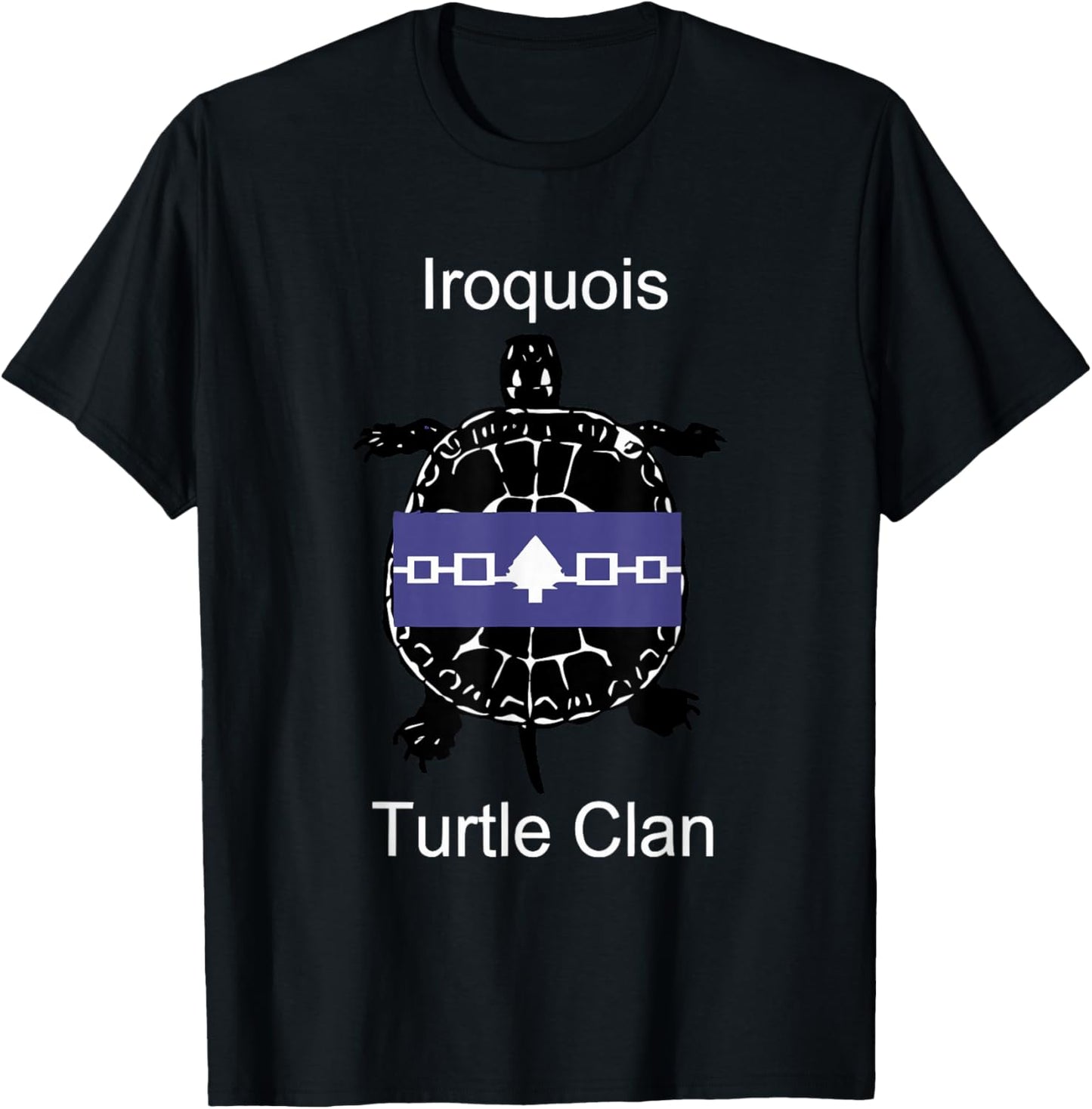 Iroquois Turtle Clan T-Shirt - T-Shirt | Black