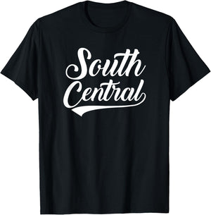 South Central Los Angeles Street LA Slauson Crenshaw 323 LA T-Shirt - T-Shirt | Black