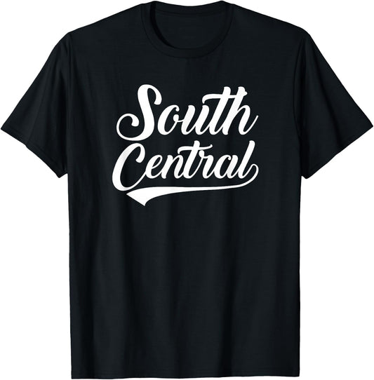South Central Los Angeles Street LA Slauson Crenshaw 323 LA T-Shirt - T-Shirt | Black