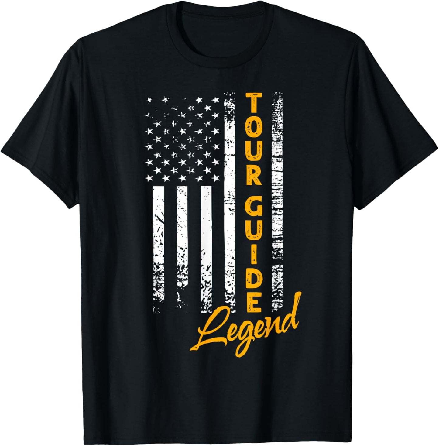 American Tour Guide Legend T-Shirt - T-Shirt | Black