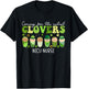 Caring For The Cutest Clovers NICU Nurse St Patricks Day T-Shirt - T-Shirt | Black