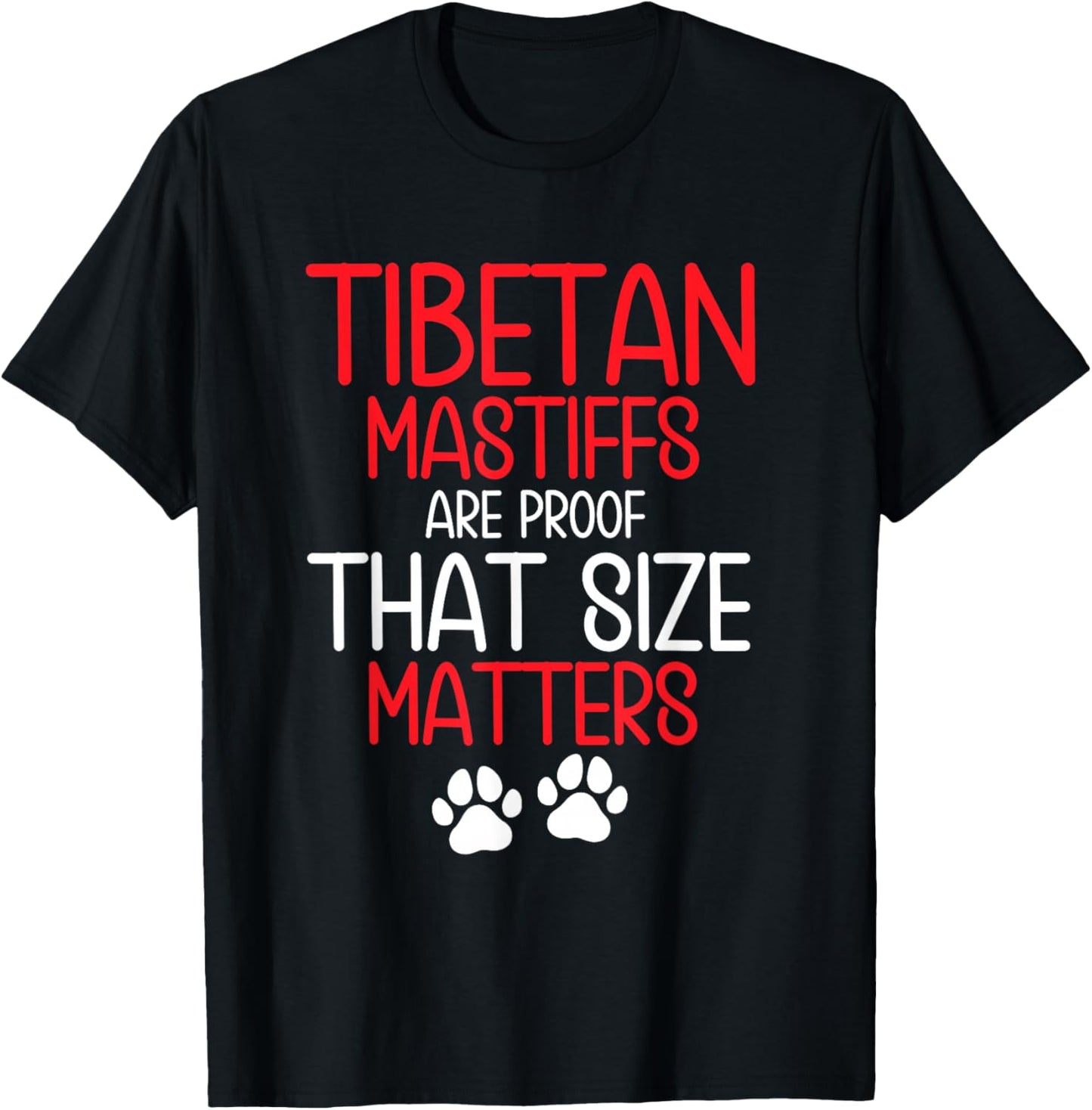 Tibetan Mastiff Food Dog Toys Dog Bed Tibetan Mastiff T-Shirt - T-Shirt | Black