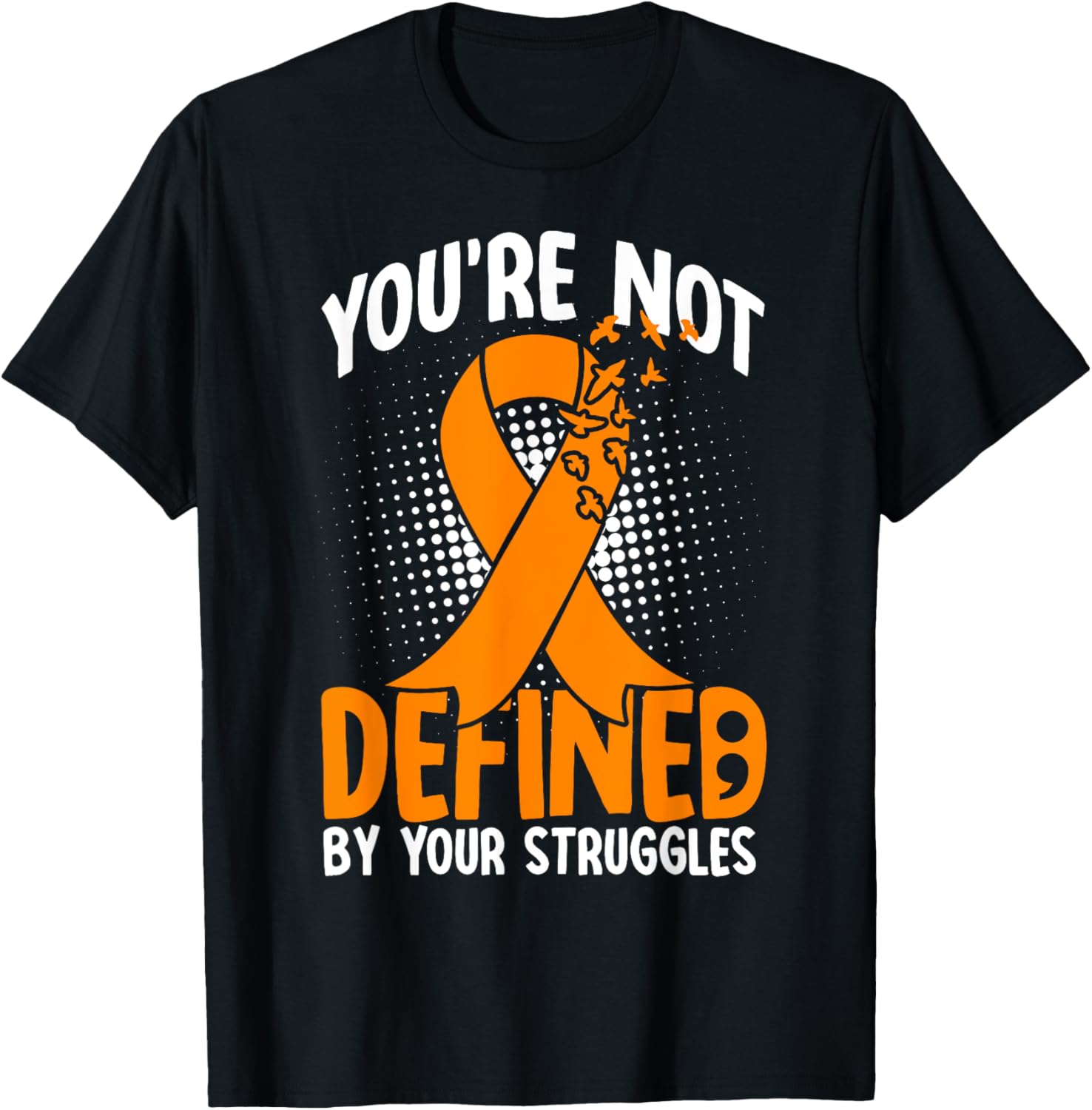 Self Harm Awareness Motivational Positive Mindfulness T-Shirt - T-Shirt | Black