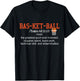 Basketball Definition Funny Bball Player Sports T-Shirt - T-Shirt | Black