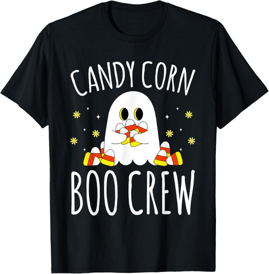 Candy Corn Crew Halloween Costume Men Women Friends T-Shirt - T-Shirt | Black