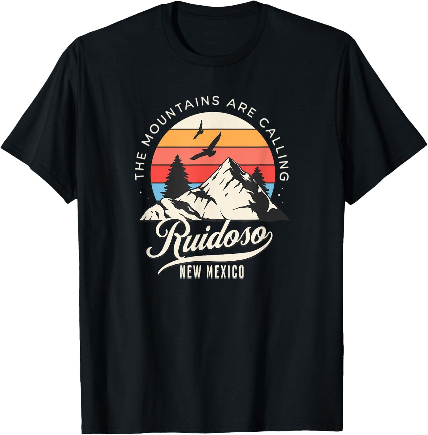 Ruidoso New Mexico T-Shirt - T-Shirt | Black