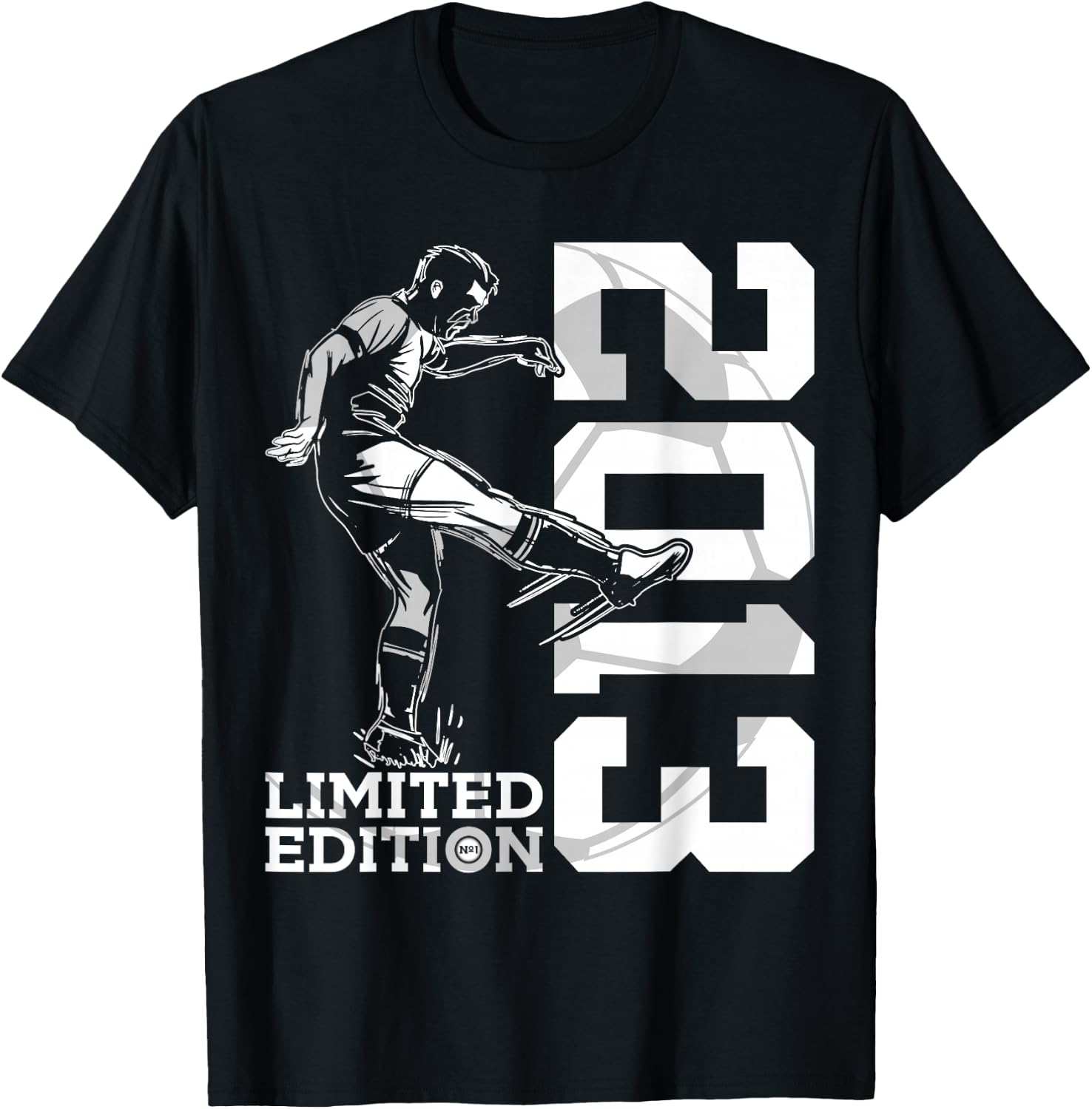 Limited Edition 2013 13 Years Soccer 13th Birthday T-Shirt - T-Shirt | Black