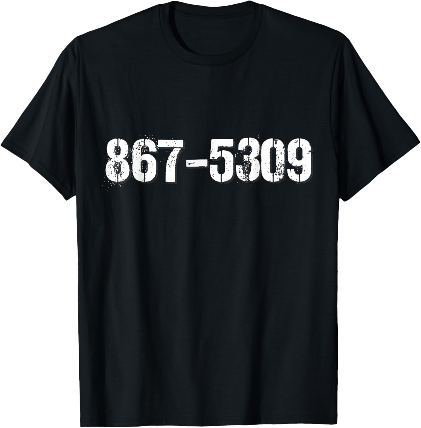 8675309 T-Shirt - T-Shirt | Black