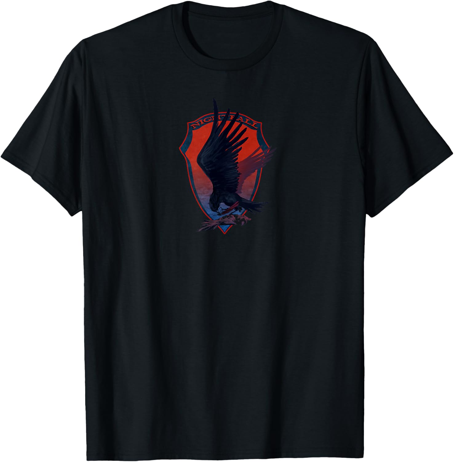 ARMORED CORE VI FIRES OF RUBICON Raven T-Shirt - T-Shirt | Black
