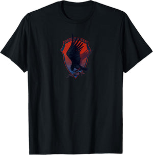 ARMORED CORE VI FIRES OF RUBICON Raven T-Shirt - T-Shirt | Black
