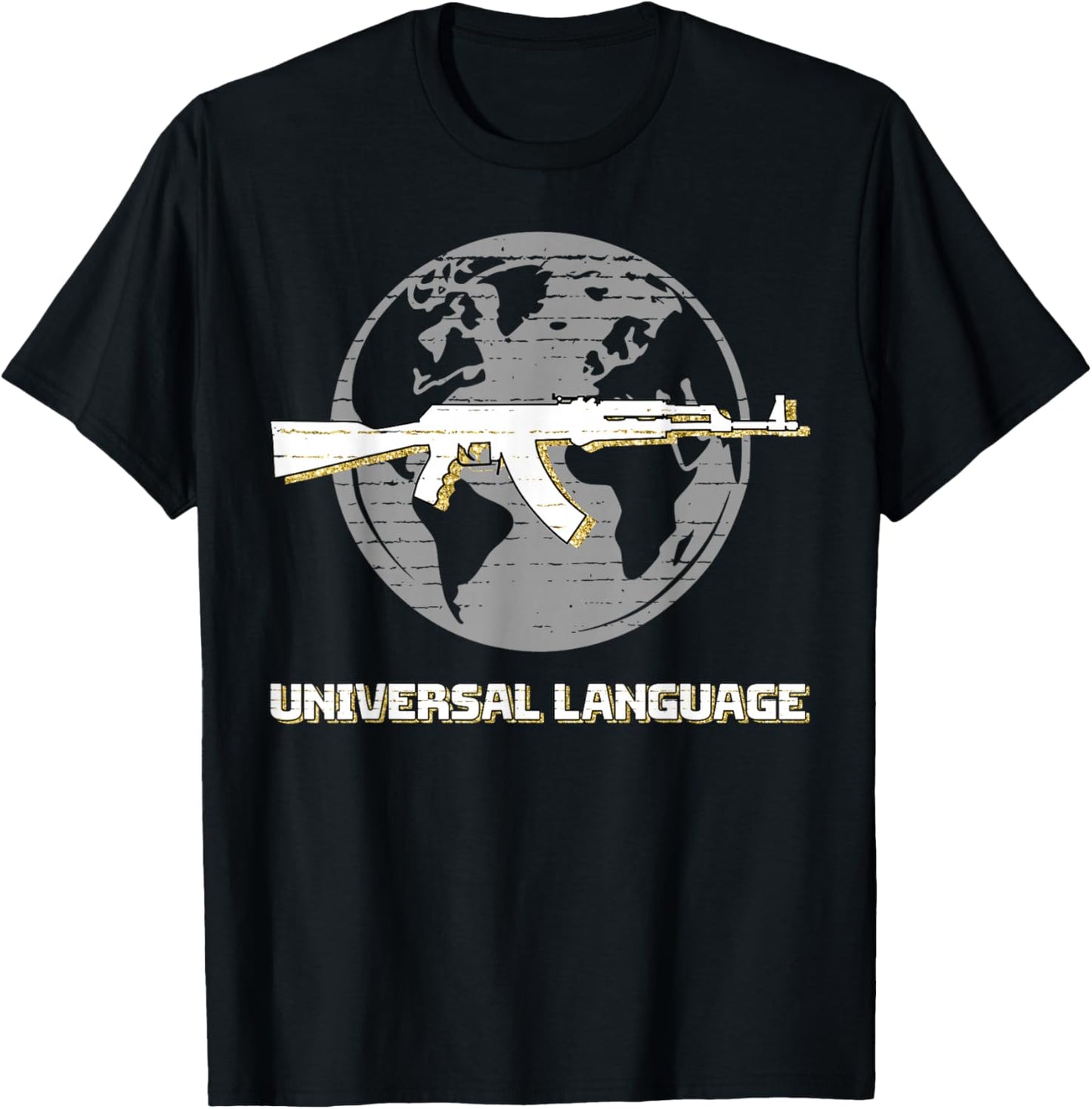 Kalashnikov Gun Lover AK-47 Assault Rifle Gun T-Shirt - T-Shirt | Black