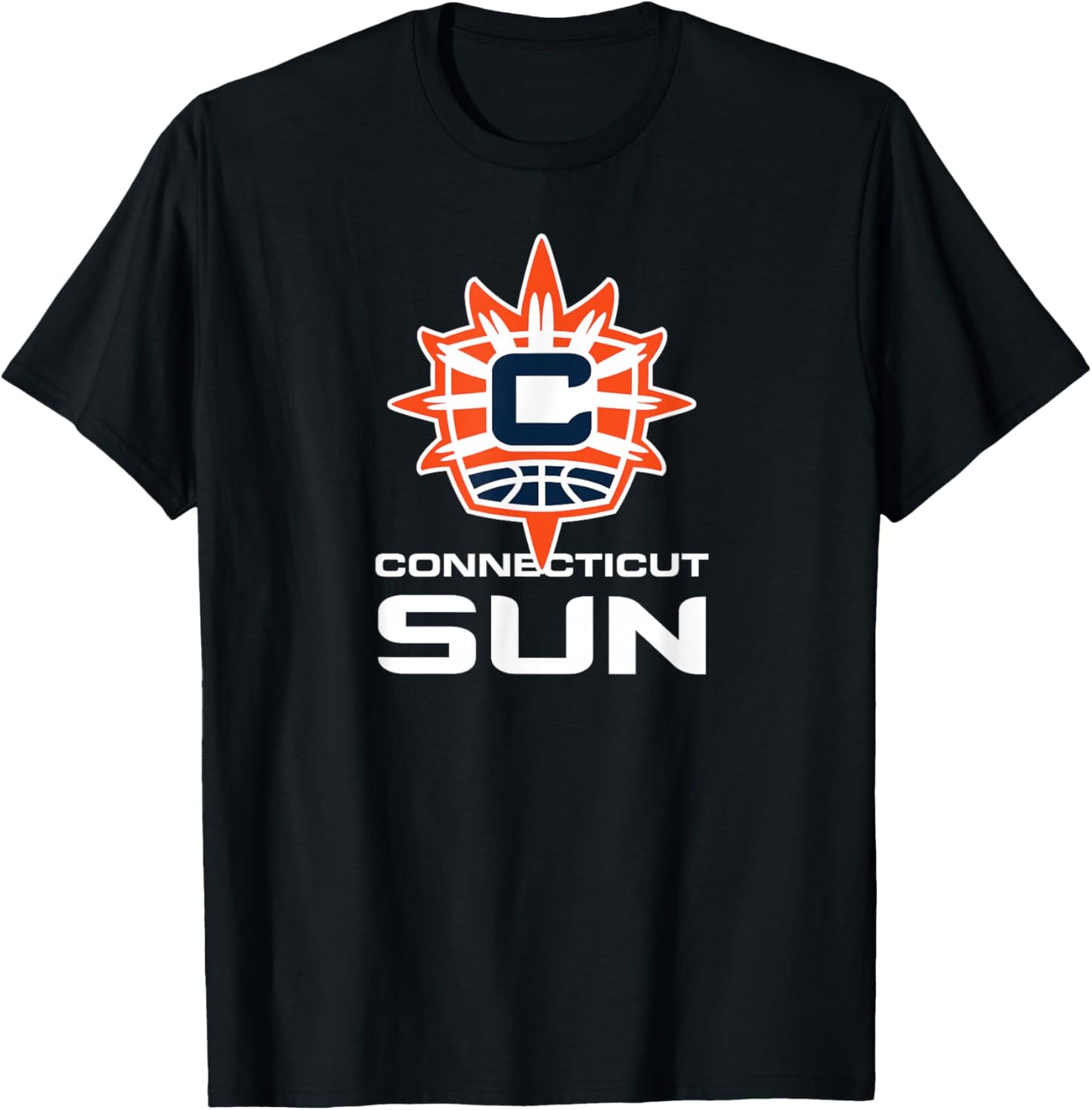 WNBA Connecticut Sun Fan Base T-Shirt - T-Shirt | Black