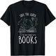 Save the Planet Read Reading Hobby Study Fun Love Genius Journey Imagination Literacy T-Shirt - T-Shirt | Black