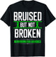 Neurofibromatosis Awareness Green Ribbon Bruised not Broken T-Shirt - T-Shirt | Black