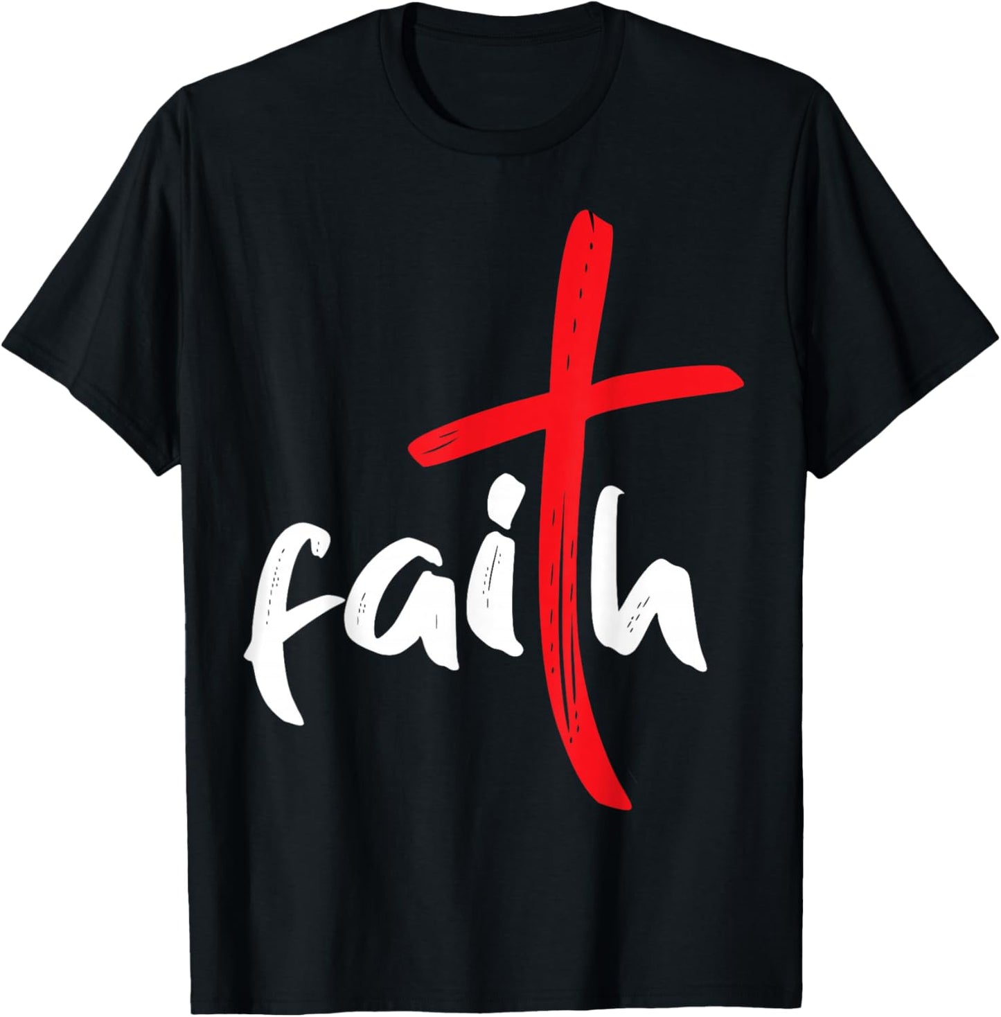 Cross Christian Bible John 3:16 T-Shirt - T-Shirt | Black