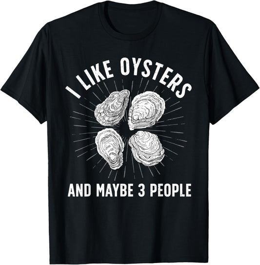 Cool Oyster Art Women Oyster Shucking Seafood Lovers T-Shirt - T-Shirt | Black